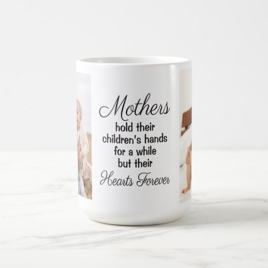 写真カスタム付きママのためのコーヒーマグ コーヒーマグカップ (中央)