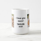 写真カスタム付きママ用マグカップ コーヒーマグカップ (中央)
