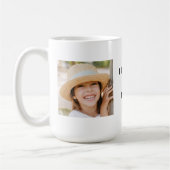 写真カスタム付きママ用マグカップ コーヒーマグカップ (左)