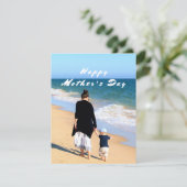 写真カスタム付き母のデイカード シーズンカード (スタンド正面)