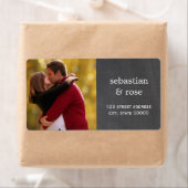 写真カスタム住所 シール (インサイチュ)