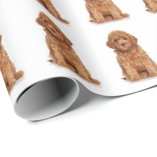 写真カスタム写真パタパーソナライズされたーン ラッピングペーパー (ロールコーナー)