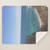 写真カスタム写真パーソナライズされた シェルパブランケット (正面(横))