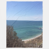 写真カスタム写真パーソナライズされた フリースブランケット (正面)