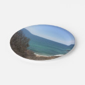 写真カスタム写真パーソナライズされた ペーパープレート (アングル)