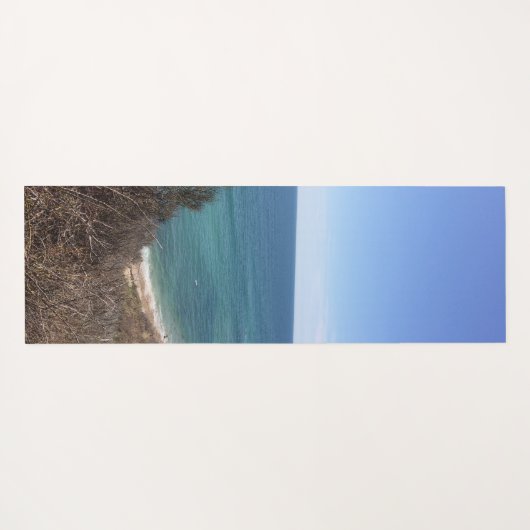 写真カスタム写真パーソナライズされた ヨガマット (裏面(横))