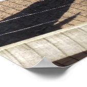 写真カスタム写真ラマ・アルパカ ポスター (角)