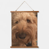 写真カスタム写真縦パーソナライズされた3 吊り下げ型タペストリー (正面3)