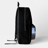 写真カスタム写真黒パーソナライズされた プリントバックパック (左)