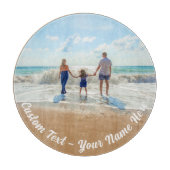 写真カスタム切り取りボードと文字名 カッティングボード (正面)