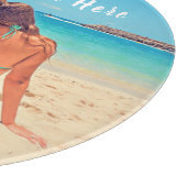 写真カスタム切り取りボードと文字名 カッティングボード (角)