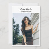 写真カスタム卒業発表 シーズンカード (裏面)