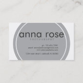 写真カスタム名刺 |写真 名刺 (裏面)