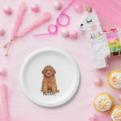 写真カスタム名文字誕生日パーティー ペーパープレート (パーティー)