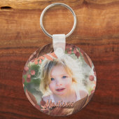 写真カスタム名 キーホルダー (正面)