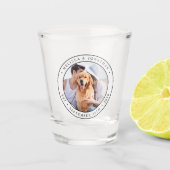 写真カスタム名Dates Couple's 結婚 Shot Glass ショットグラス (正面)