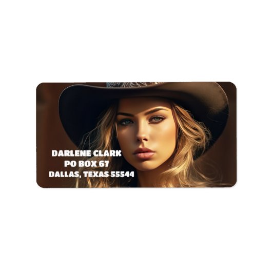 写真カスタム差出人住所ラベル ラベル (正面)