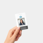 写真カスタム従業員セキュリティID バッジ (手持ち)