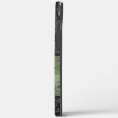 写真カスタム愛らしい動物キツネかわいい自然グリーン Case-Mate iPhoneケース (裏面 / 左)