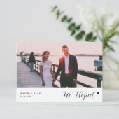 写真カスタム我々が駆け落ち結婚した発表 (スタンド正面)