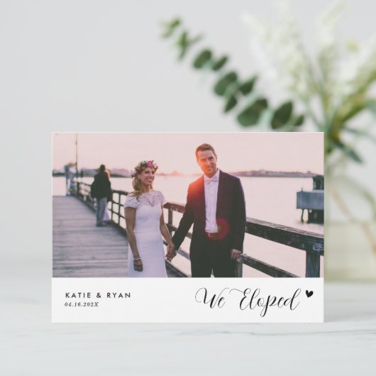 写真カスタム我々が駆け落ち結婚した発表 (スタンド正面)