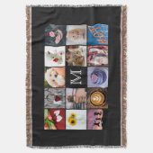 写真カスタム投げ毛布 スローブランケット (正面縦)