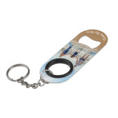 写真カスタム文字キーチェーンボトルオープナーギフト キーホルダー栓抜き (正面アングル)