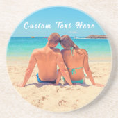 写真カスタム文字コースターお気に入りのー コースター (正面)