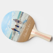 写真カスタム文字卓球ラケット 卓球ラケット (横)