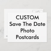 写真カスタム文字画像はがきを保存する 案内ポストカード (正面/裏面)