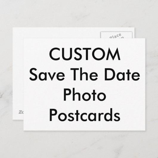 写真カスタム文字画像はがきを保存する 案内ポストカード (正面/裏面)