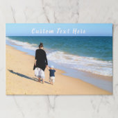 写真カスタム文字紙が写真をパッお気に入りのド ペーパーパッド (正面)