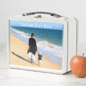 写真カスタム文字金属ランチボックスあなたの写真のギフト メタルランチボックス (インサイチュ)