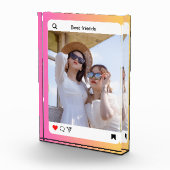 写真カスタム文字instagramブロックdeco フォトブロック (右)