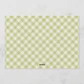 写真カスタム枠ハッピーイースター挨拶 シーズンカード (裏面)