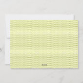 写真カスタム枠ハッピーイースター挨拶 シーズンカード (裏面)