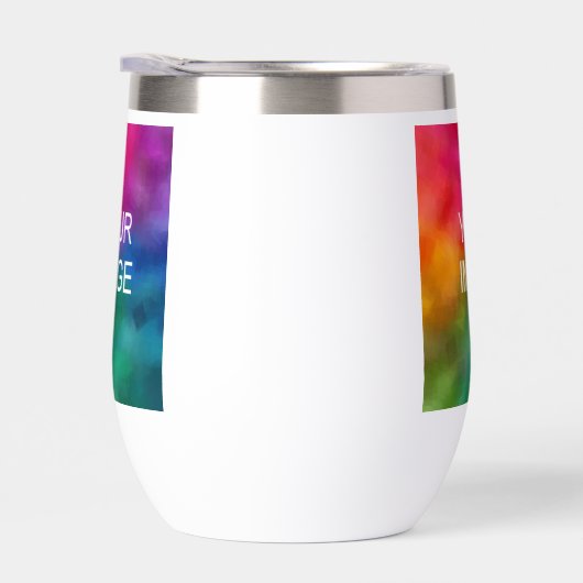 写真カスタム画像またはロゴのアップロードシンプルテンプレート (右面)