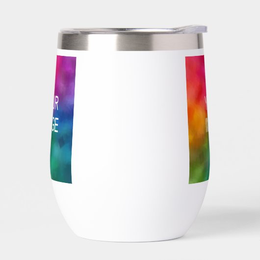 写真カスタム画像またはロゴのアップロードシンプルテンプレート (左面)