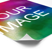 写真カスタム画像ロゴテンプレートのハイクラスのアップロード フォトプリント            (角)