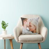 写真カスタム白大理石 クッション (椅子)