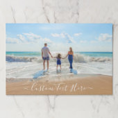 写真カスタム紙パッドと文字 ペーパーパッド (正面)