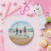 写真カスタム紙プレートあなたの写真と文字 ペーパープレート (パーティー)