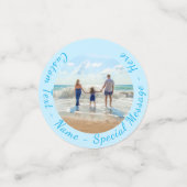 写真カスタム紙吹雪とカスタム文字 コンフェッティ (スモール正面)