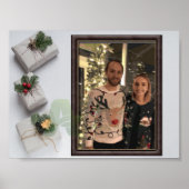 写真カスタム絵を描の番号による ポスター (正面)