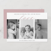 写真カスタム誕生日の招待 招待状 (正面/裏面)