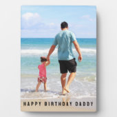 写真カスタム誕生日パーソナライズEaselプラーク フォトプラーク (正面)