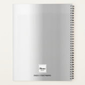 写真カスタム銀旅行 プランナー手帳 (裏面)