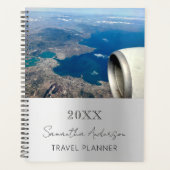 写真カスタム銀旅行 プランナー手帳 (正面)