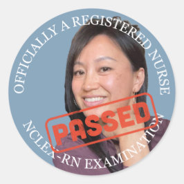 写真カスタム3インチ大型ナースシール ラウンドシール