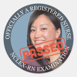 写真カスタム3インチ大型ナースシール ラウンドシール